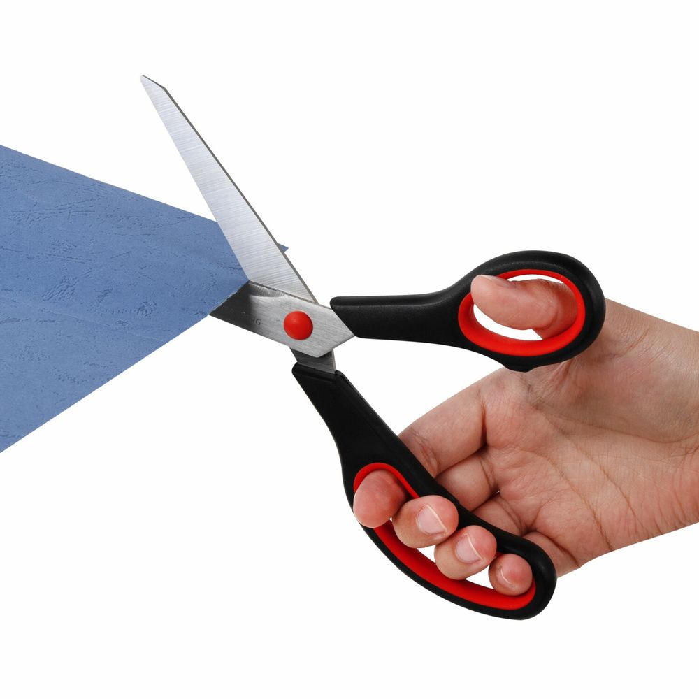 Ножницы BRAUBERG НАБОР 3 шт. (140, 190, 230 мм)