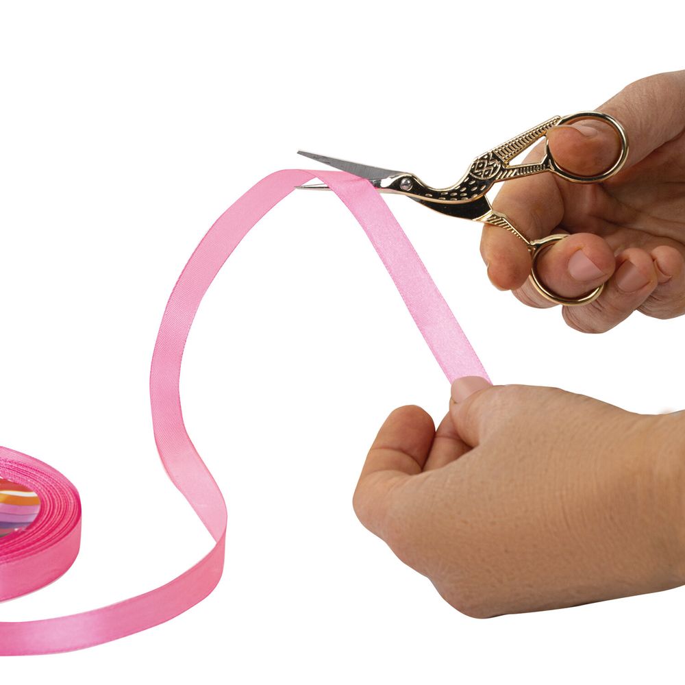 Ножницы для вышивания и рукоделия 120 мм, ЦАПЕЛЬКИ, золотистые, ОСТРОВ СОКРОВИЩ