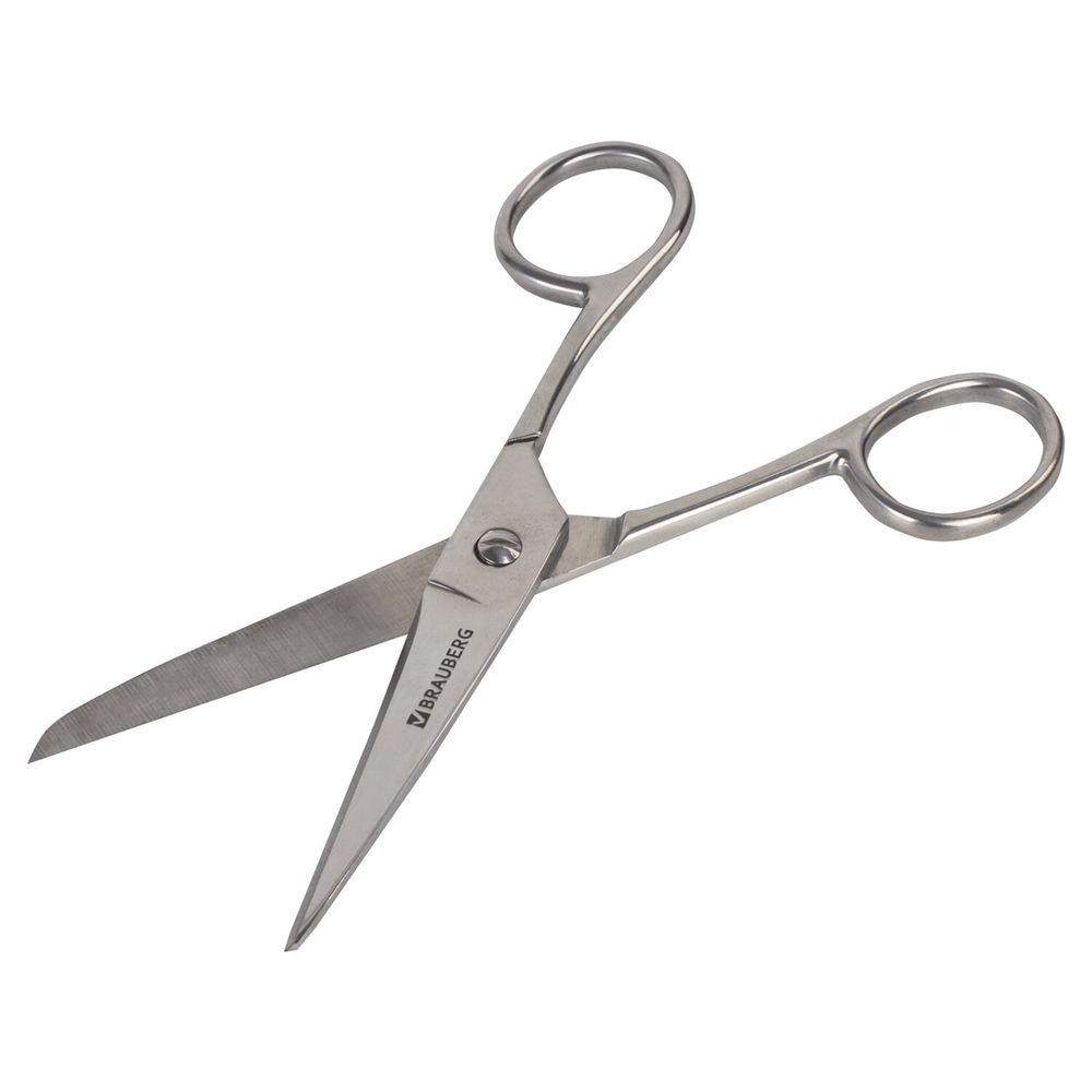 Ножницы цельнометаллические BRAUBERG "Professional"