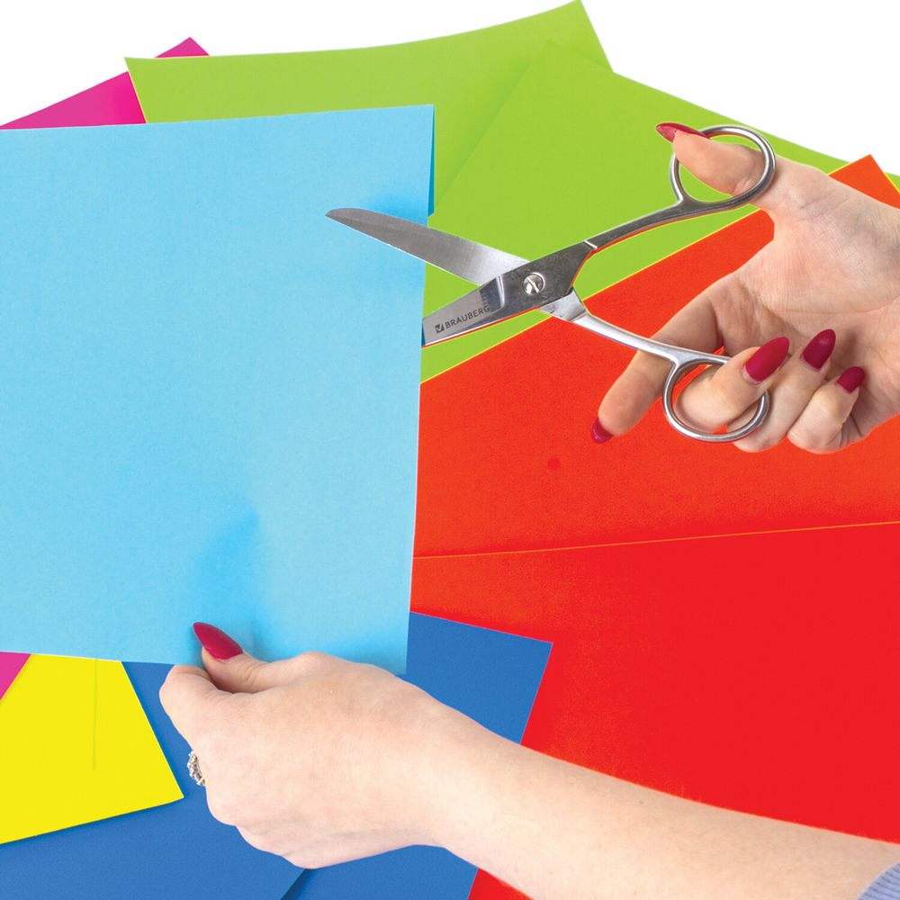 Ножницы цельнометаллические BRAUBERG "Professional", 175 мм, классической формы