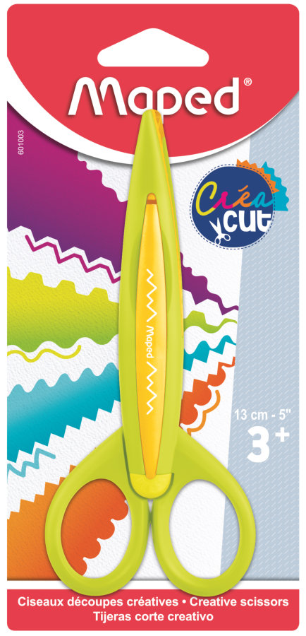 Ножницы Maped Creative для Фигурной Резки, Пластиковые Лезвия, 1 Лезвие В Комплекте