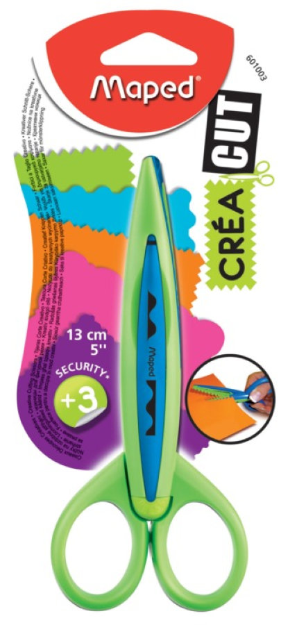 Ножницы Maped Creative для Фигурной Резки, Пластиковые Лезвия, 1 Лезвие В Комплекте