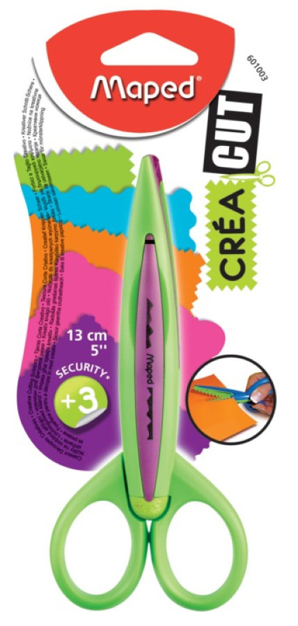 Ножницы Maped Creative для Фигурной Резки, Пластиковые Лезвия, 1 Лезвие В Комплекте
