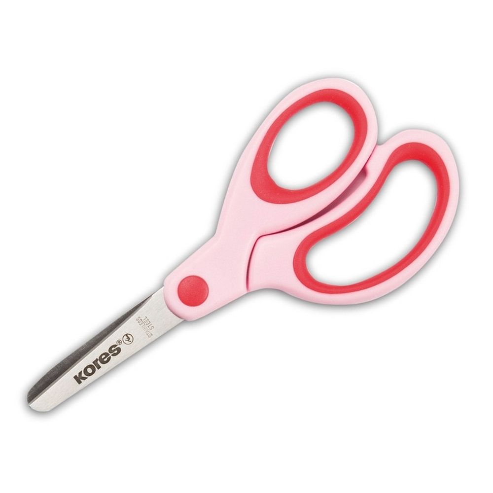 Ножницы 13 см Kores Softg, ассиметрия, блистер
