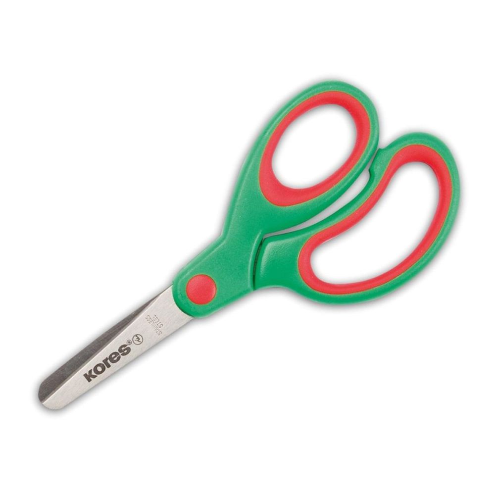 Ножницы 13 см Kores Softg, ассиметрия, блистер
