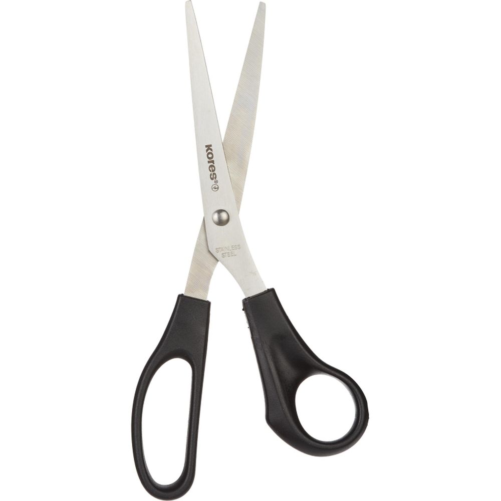 Ножницы 21 см KORES асимметрия, блистер