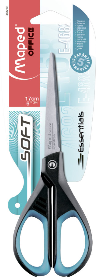 Ножницы 17 см MAPED ESSENTIALS SOFT, симметрия