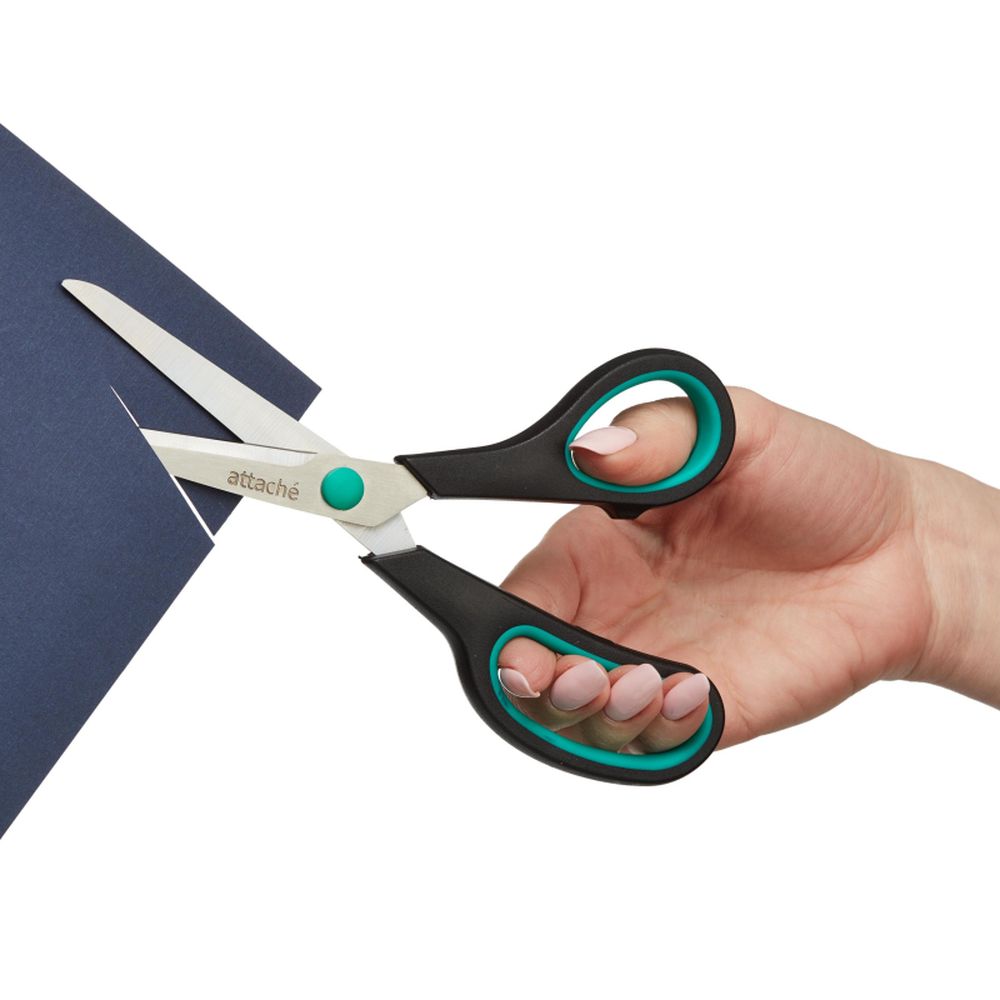 Ножницы 19,5 см ATTACHE `5017B, ассиметрия