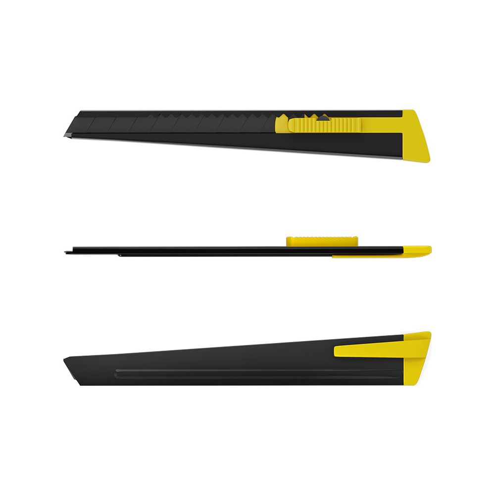 Нож канцелярский ErichKrause Explorer, 9мм, ассорти (в пакете по 1 шт.)