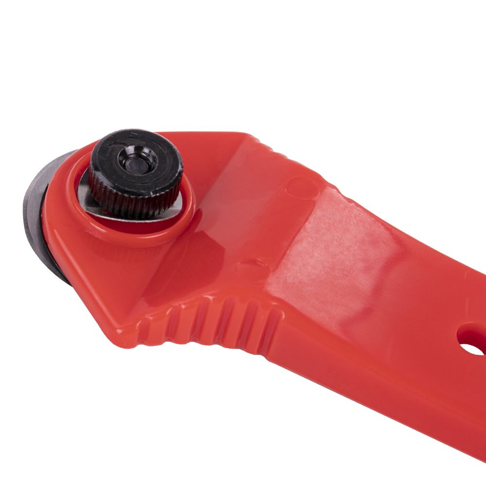 Нож раскройный роликовый 28 мм BRAUBERG, круглое лезвие