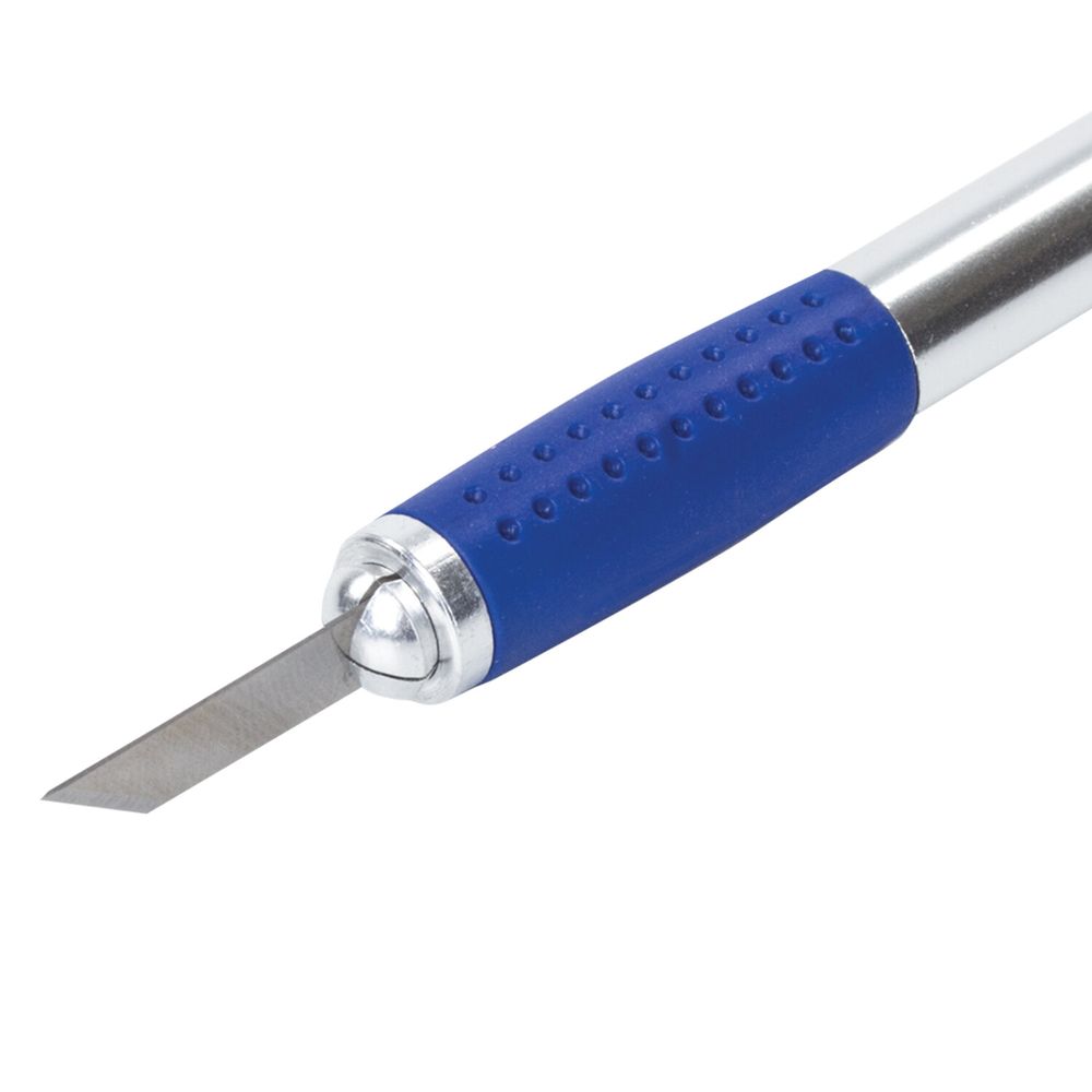 Нож макетный ОСТРОВ СОКРОВИЩ, 6 разновидностей лезвий, металл, пластиковый футляр