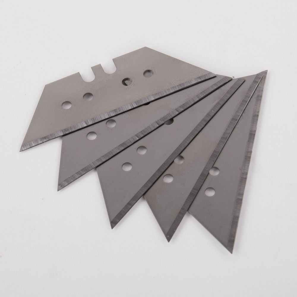 Нож универсальный мощный BRAUBERG "Professional", 6 лезвий в комплекте, фиксатор, металл