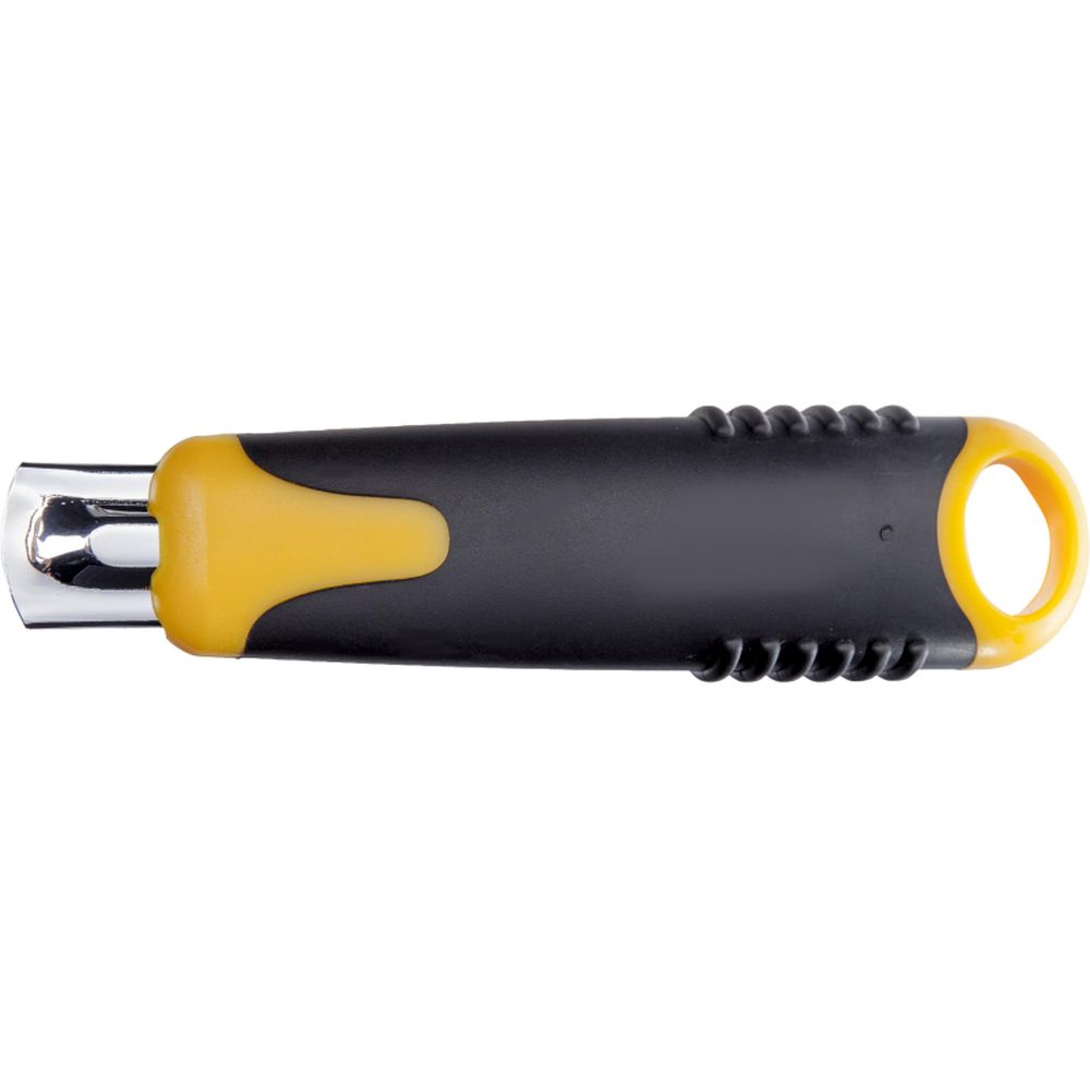 Канцелярский нож 19мм безопасный с возвратной пружиной