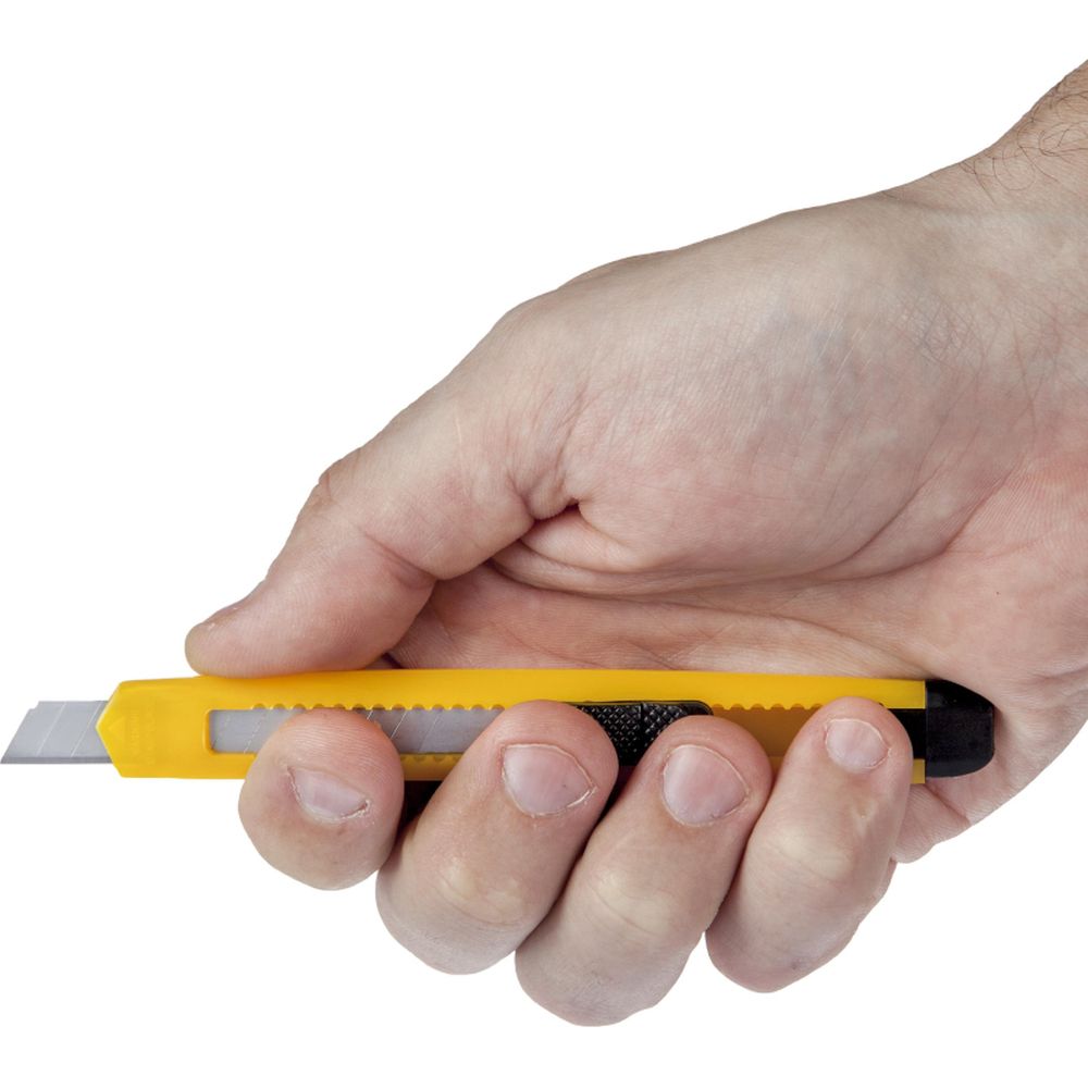 Канцелярский нож 9мм ATTACHE OF09, ассорти