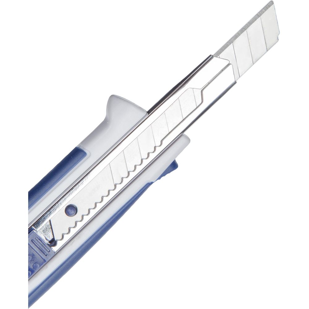 Канцелярский нож 9мм Attache Selection, с антискользящими вставками и точилкой