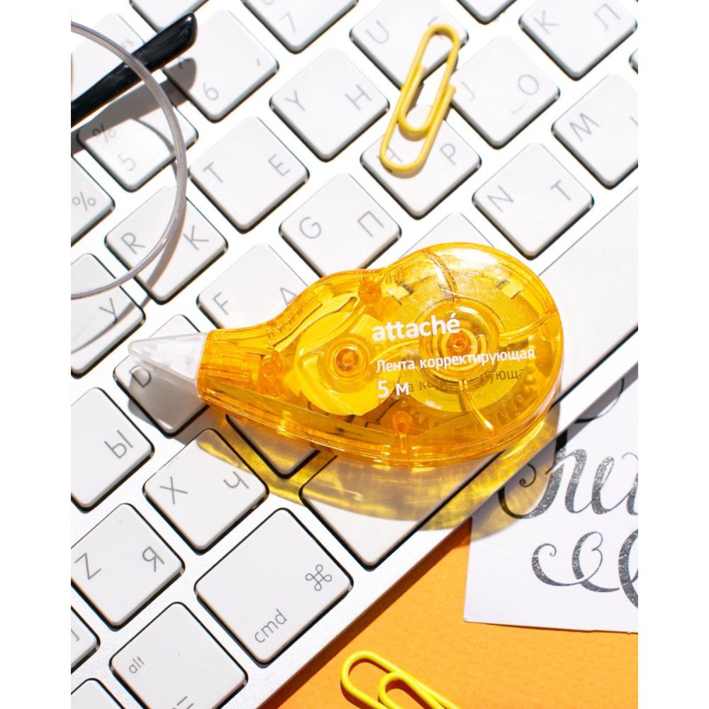 Корректирующая машинка 5мм*5м, ассорти