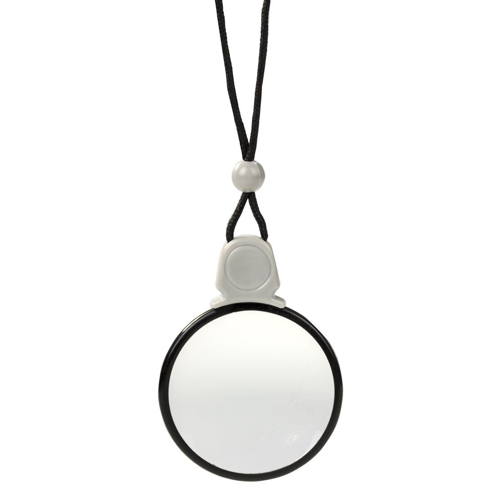 Лупа просмотровая нашейная STAFF, 4-х кратное увеличение, на шнурке, диаметр 50 мм