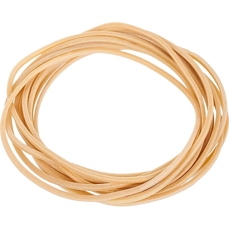 Резинка-кольцо Attache, 60мм, 100гр, натуральный цвет