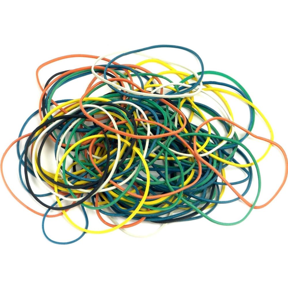 Резинка-кольцо Attache, 60мм, 50гр, ассорти