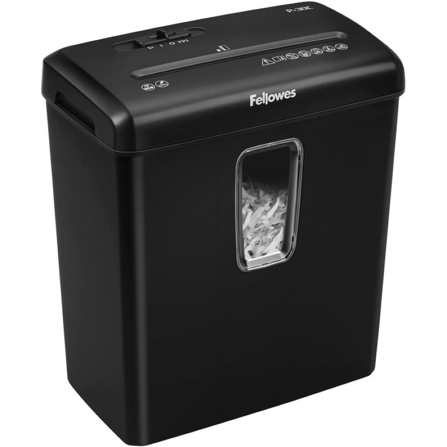Шредер (уничтожитель) Fellowes Powershred P-30C, 4 ур.секр., 6 лист, 15л
