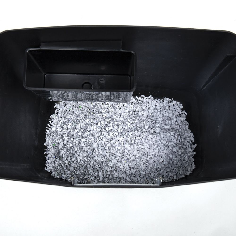 Уничтожитель (шредер) BRAUBERG 818M, 5 уровень секретности, фрагменты 3х10 мм, 8 листов, 18 л