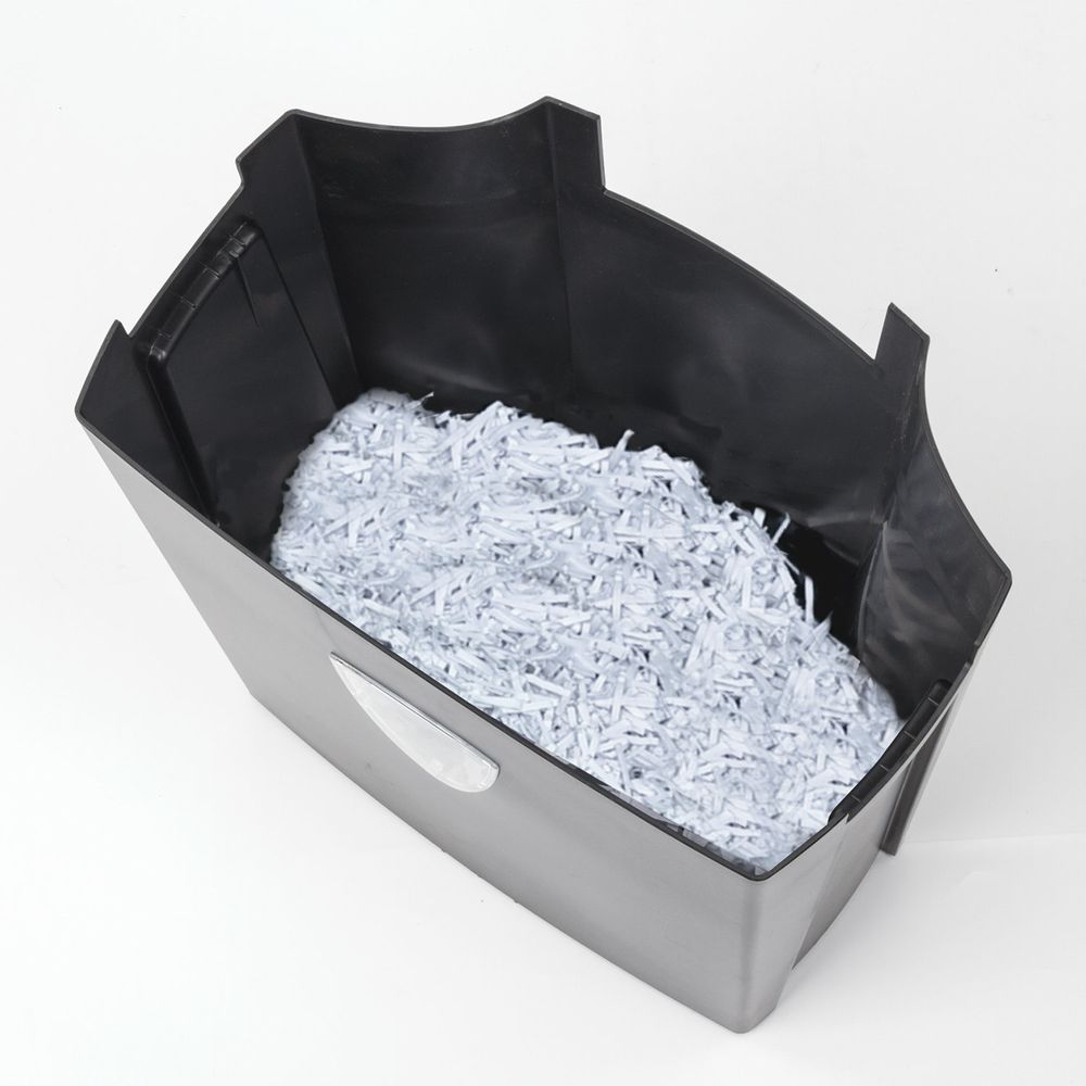 Уничтожитель (шредер) BRAUBERG S12, 4 уровень секретности, фрагменты 4х35 мм, 12 листов, 25 л