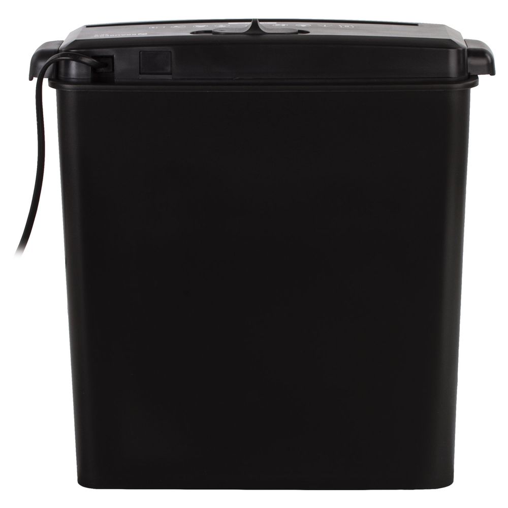 Уничтожитель (шредер) BRAUBERG S6-S, 1 уровень секретности, полоски 8 мм, 6 листов, 7,5 л