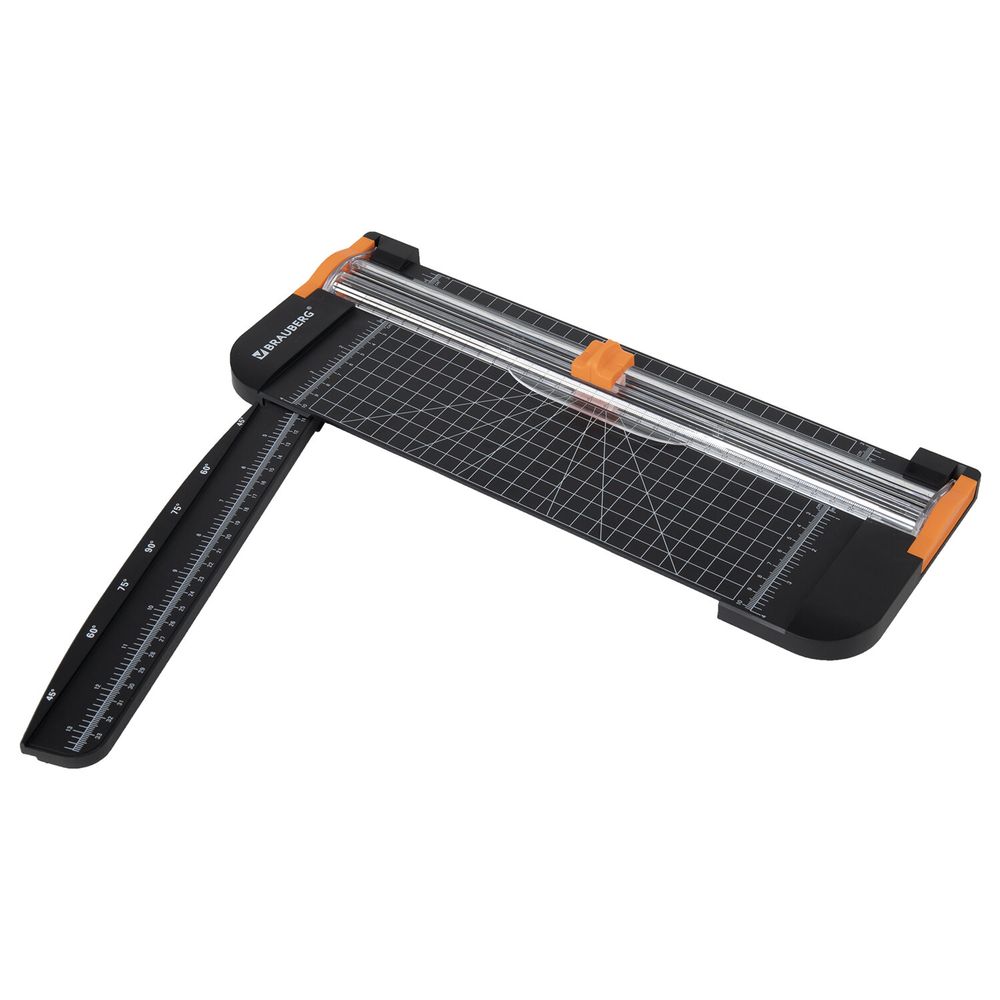 Резак роликовый BRAUBERG SUPER A4, до 12 л., длина реза 310 мм, линейка, А4