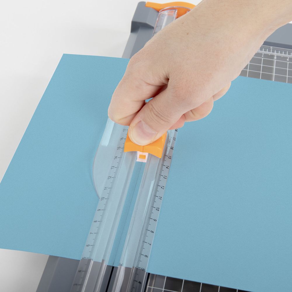 Резак роликовый с органайзером BRAUBERG SPECIAL, до 12 л., длина реза 310 мм, А4