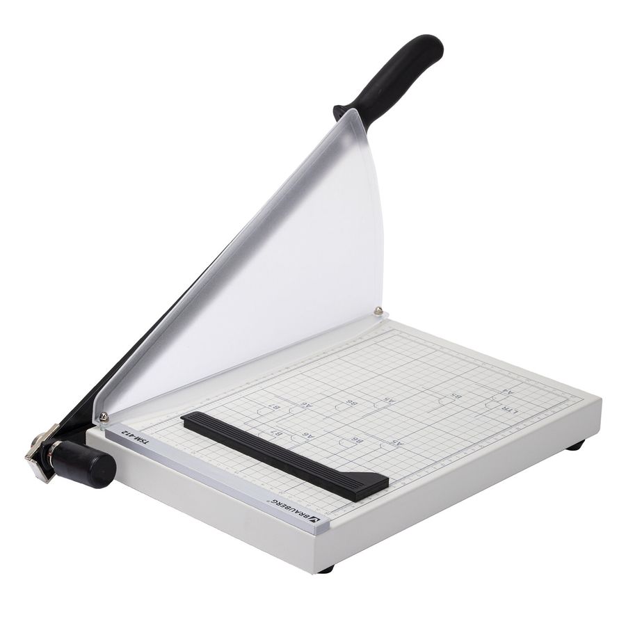 Резак сабельный BRAUBERG KATANA TSM-412, А4, на 12 л., длина реза 340 мм, металлическое основание, защитный экран