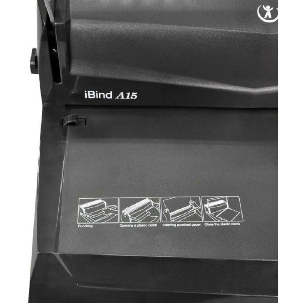 Брошюровщик Gladwork iBind A15, А4, 15л./450л., пл.пруж