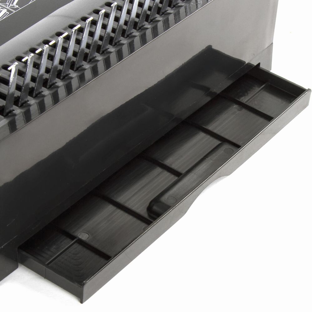 Переплетная машина для пластиковой пружины BRAUBERG B20, пробивает до 20 листов, сшивает до 450 листов