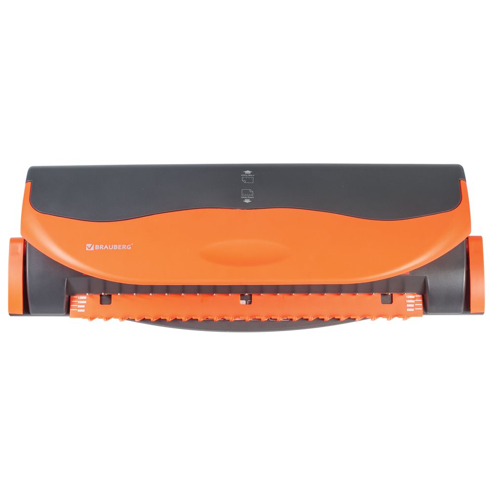 Переплетная машина для пластиковой пружины BRAUBERG BM-4, + ДЫРОКОЛ на 4 отверстия, пробивает 4 л., сшивает до 50 л.