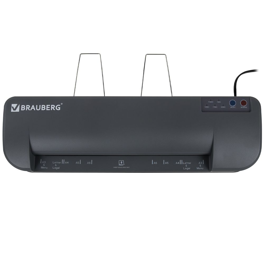 Ламинатор BRAUBERG SUPERJET A3, высокая скорость 100 см/мин, толщина пленки 75-250 мкм