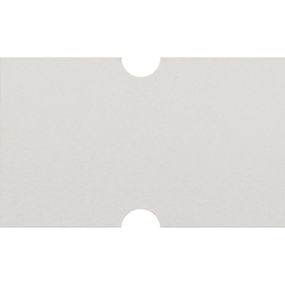 Этикет-лента 21,5х12, белая прямоугольная, 1000шт/рул, 10рул/уп