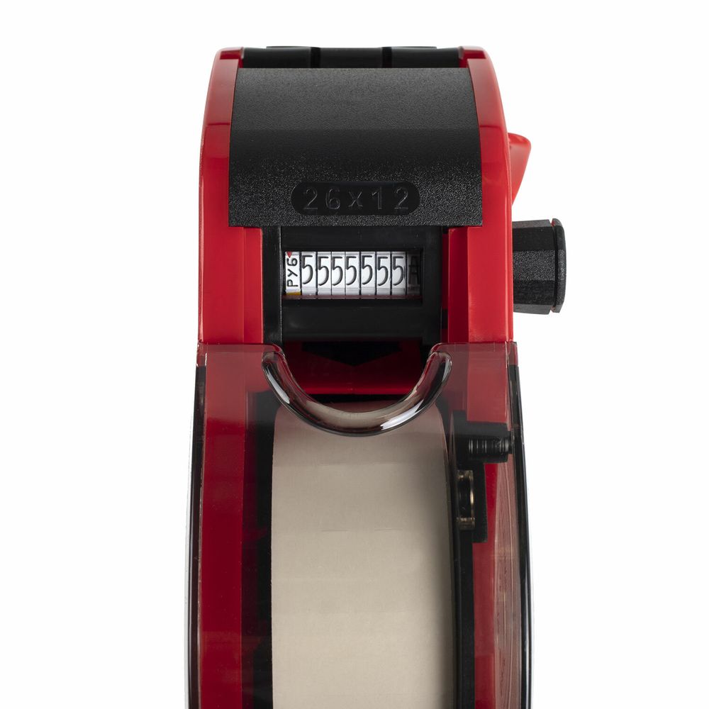 Этикет-пистолет 1-строчный, 9 символов, 26х12 мм, MOTEX МХ-2612NEW, Корея