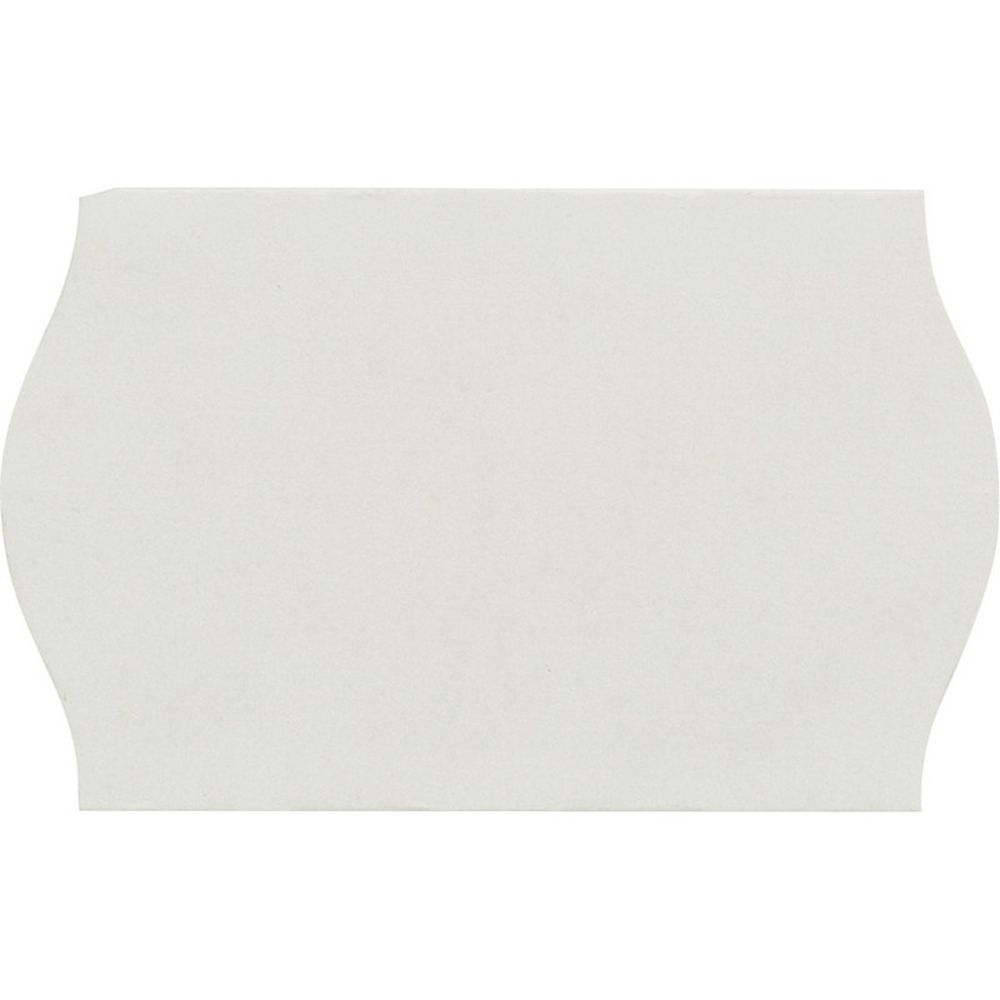 Этикет-лента 26*16 мм, волна, 1000 этикет/рул, белый