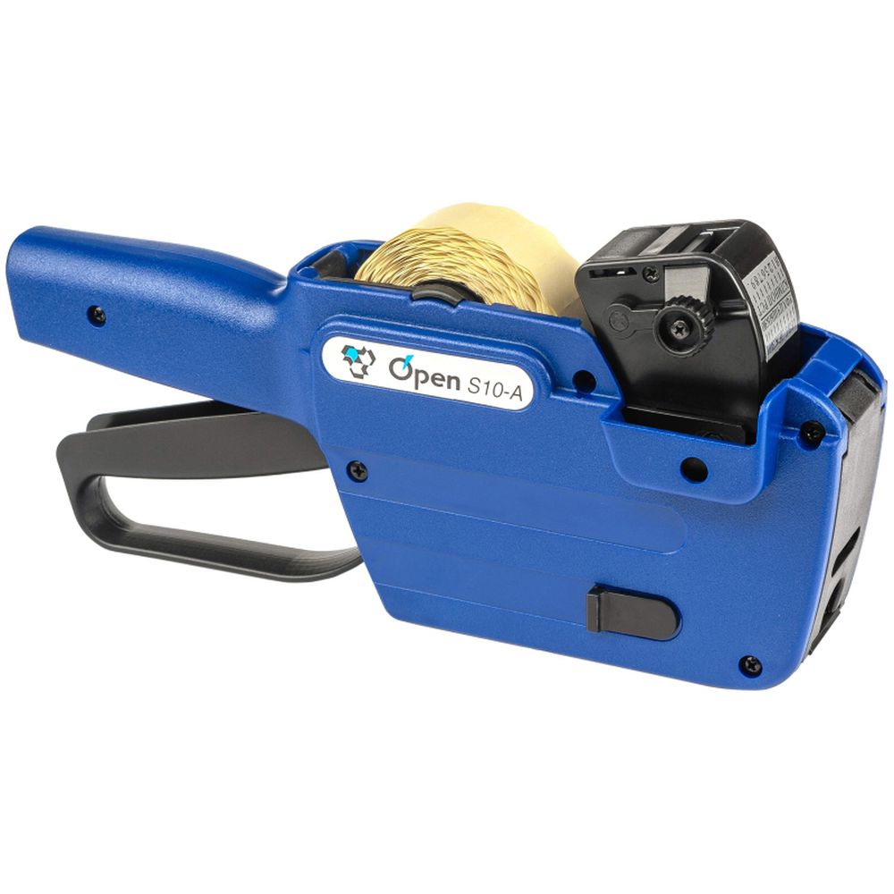 Этикет-пистолет OPEN S10/A, 1-строчный, 10 знаков, 26*12