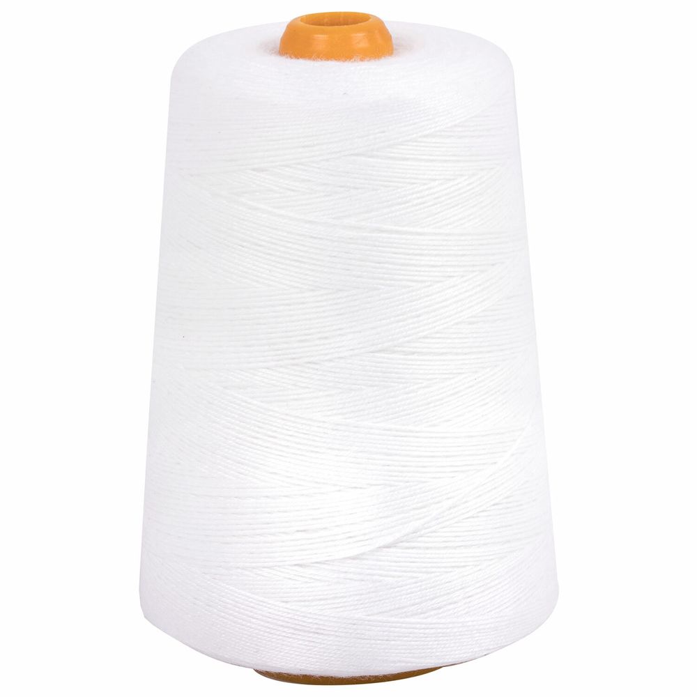 Нить лавсановая для прошивки, БЕЛАЯ диаметр 0,7 мм, 1000 м, ЛШ 170, BRAUBERG ORIGINAL