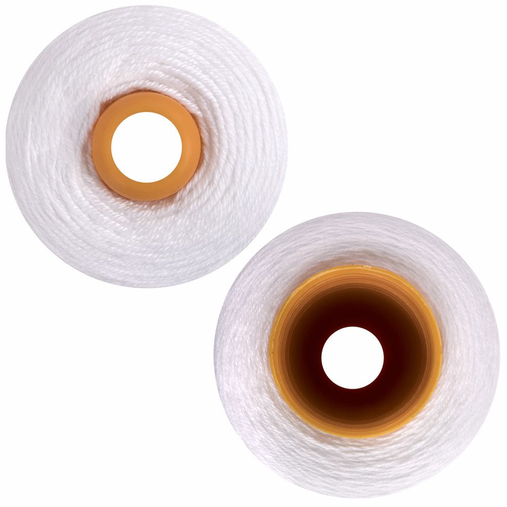 Нить лавсановая для прошивки, БЕЛАЯ диаметр 0,7 мм, 1000 м, ЛШ 170, BRAUBERG ORIGINAL