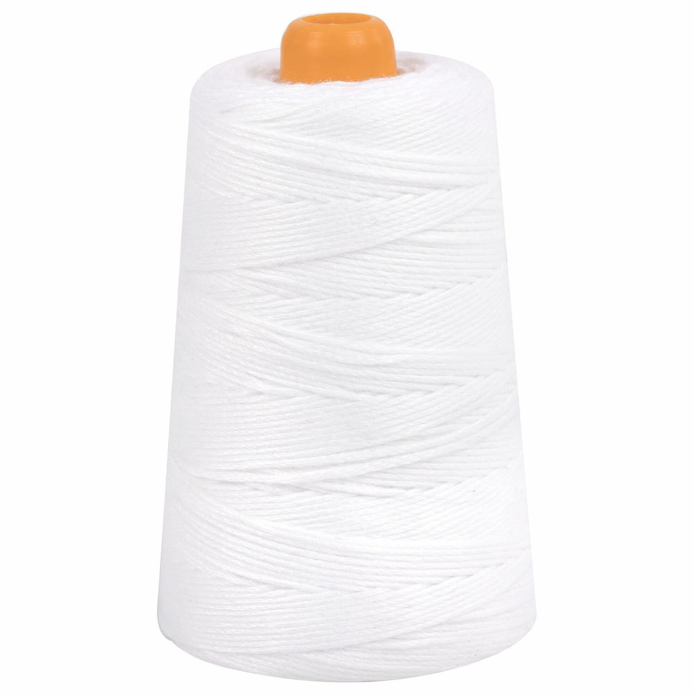 Нить лавсановая для прошивки, БЕЛАЯ диаметр 2 мм, 250 м, ЛШ 640, BRAUBERG ORIGINAL