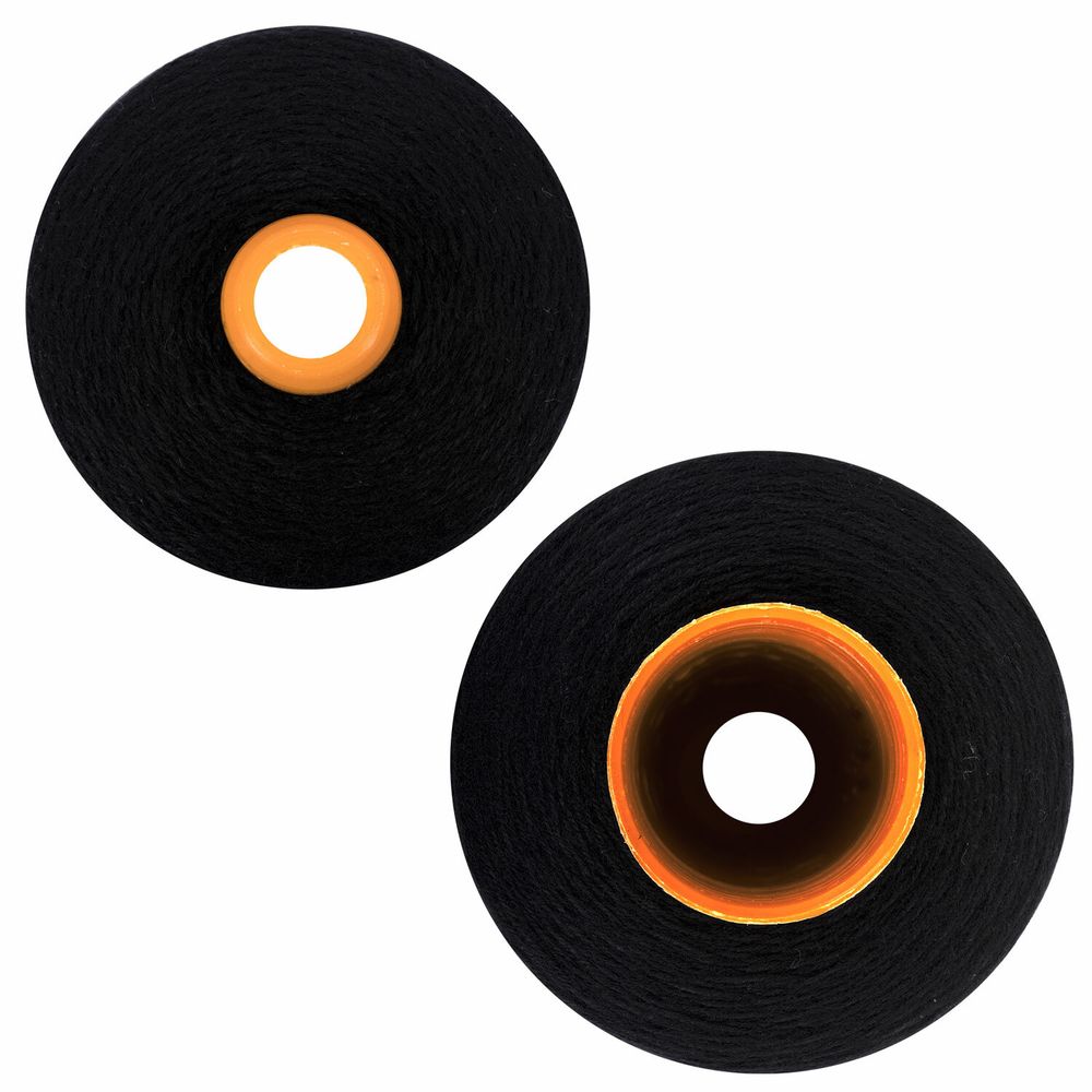 Нить лавсановая для прошивки, ЧЕРНАЯ, диаметр 1 мм, 1000 м, ЛШ 210, BRAUBERG ORIGINAL