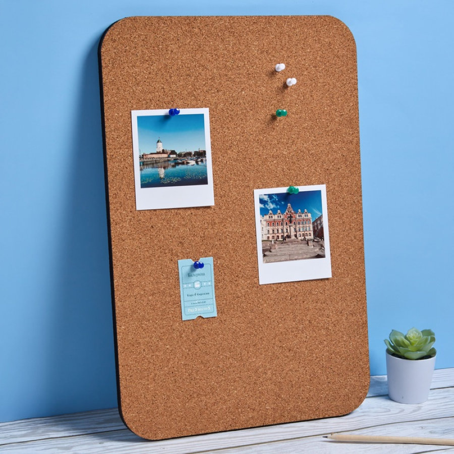 Доска пробковая 30х45 Attache