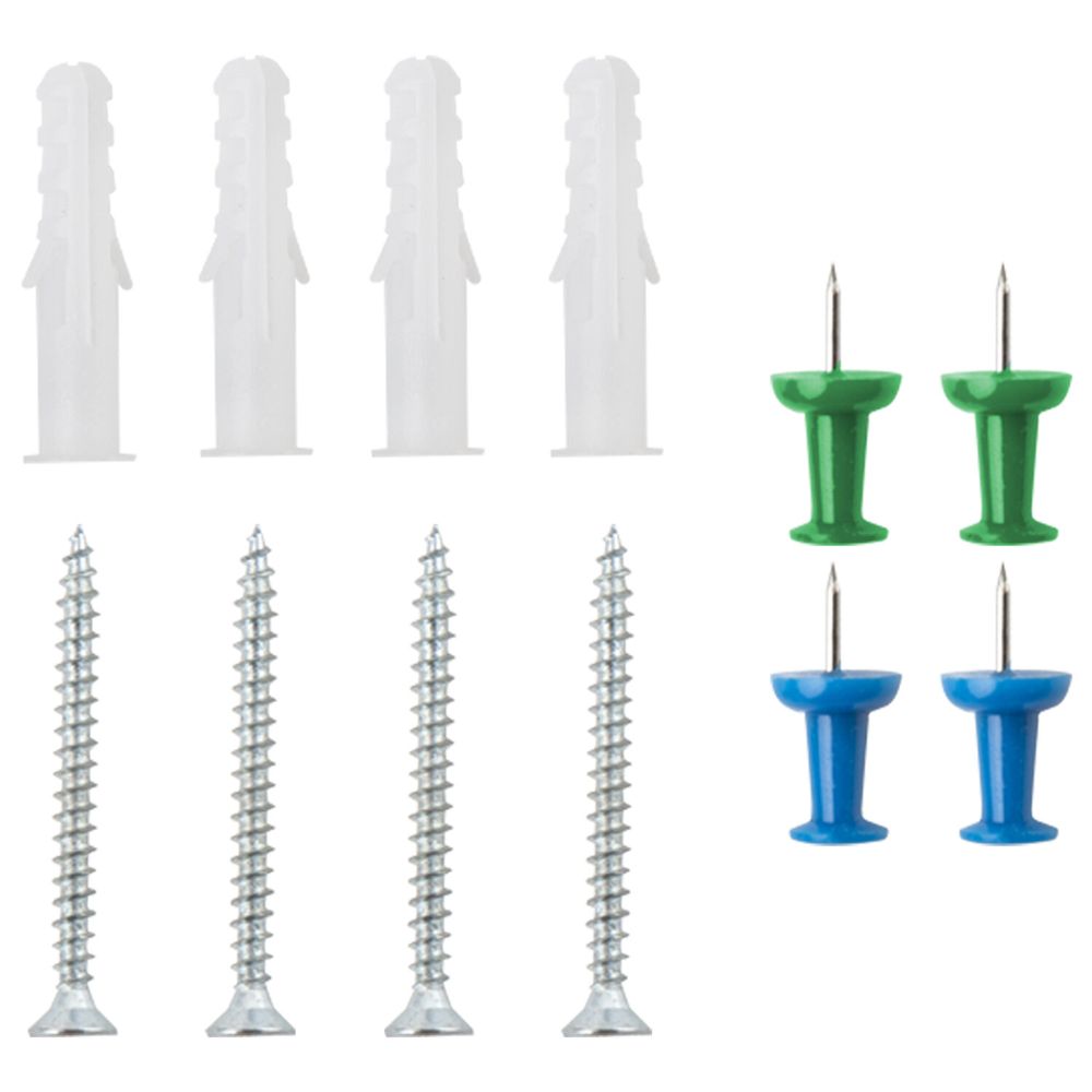 Доска комбинированная: магнитно-маркерная, пробковая для объявлений 90х120 см, BRAUBERG Extra