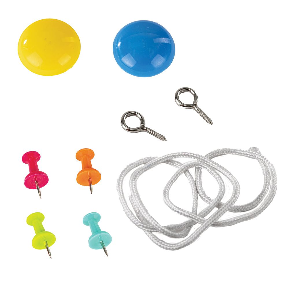 Доска комбинированная: магнитно-маркерная, текстильная для объявлений А3, 342х484 мм, BRAUBERG