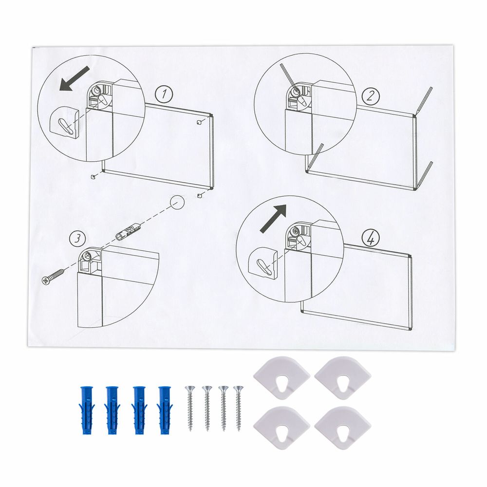 Доска пробковая 70х50 см, алюминиевая рамка, ГАРАНТИЯ 10 ЛЕТ, РОССИЯ, BRAUBERG