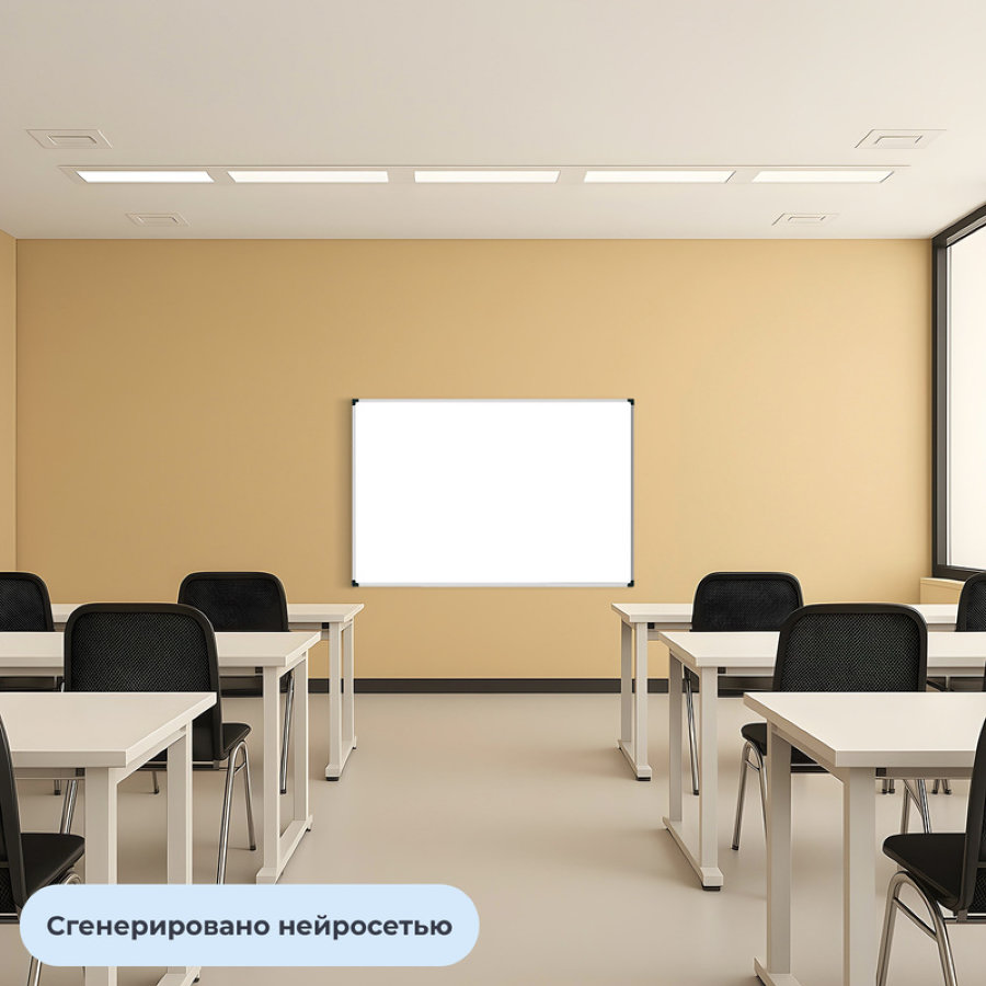 Доска магнитно-маркерная 120х90 Attache Economy , лак 