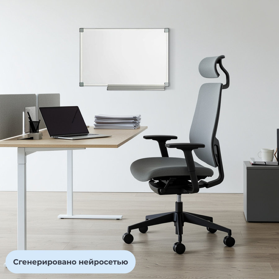 Доска магнитно-маркерная Attache (Attache Economy) Classic 30x45 см односекц.,лак (полка для маркеров) 