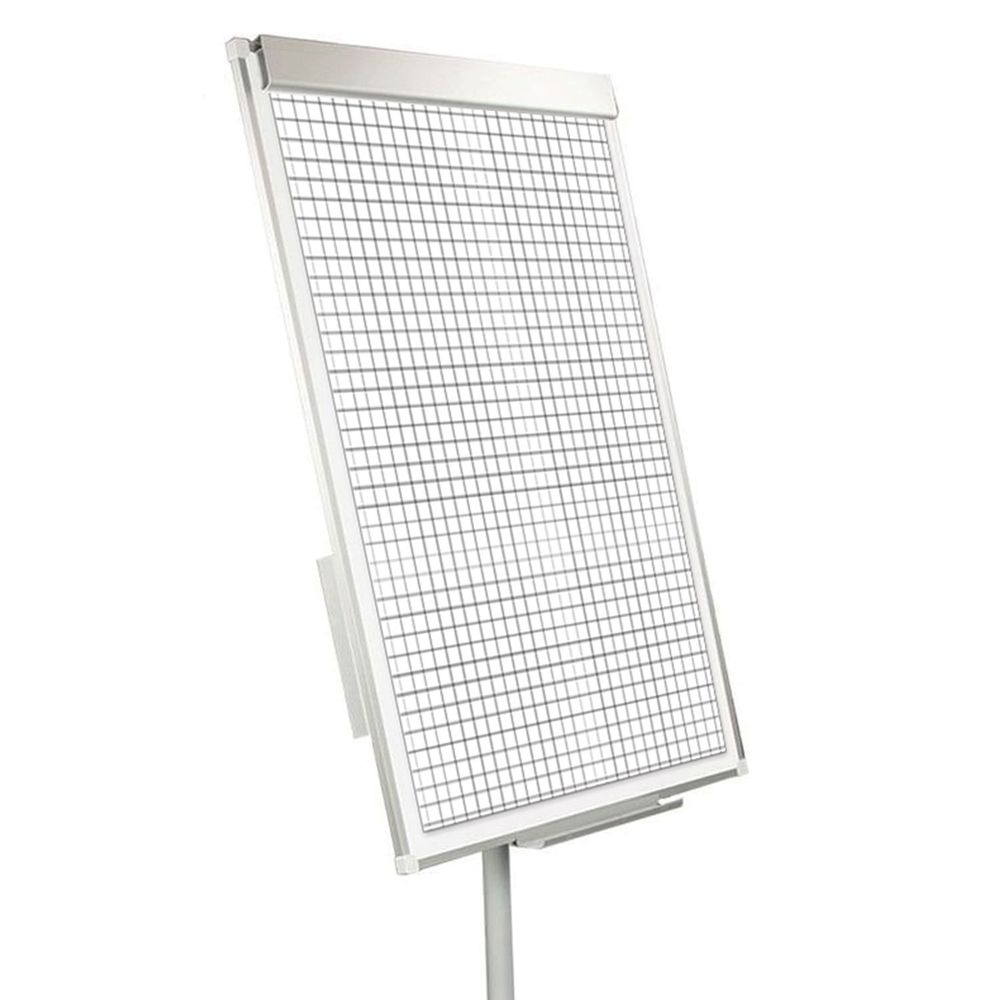 Блокнот для флипчарта ПЛОТНЫЙ 80 г/м2, BRAUBERG, 50 листов, КЛЕТКА, 67,5х98 см