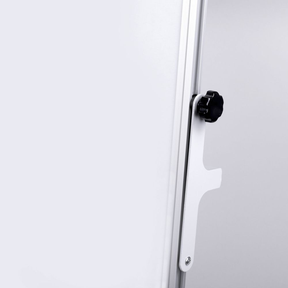 Доска-флипчарт магнитно-маркерная 70х100 см, тренога, регулируемая высота, STAFF